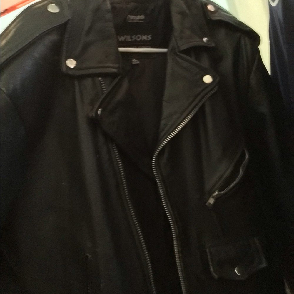 Leather jacket